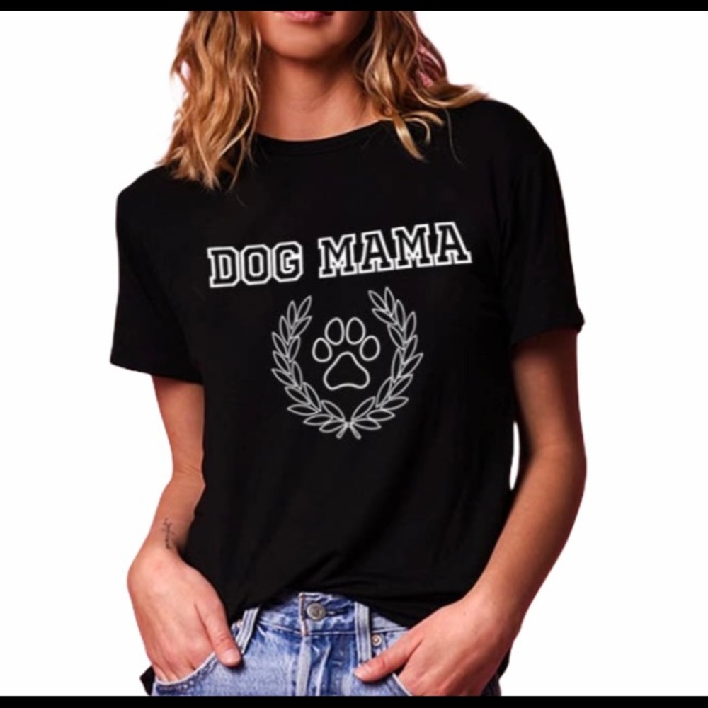 NWT LA Trading Co DOG MAMA TEE brand new!
